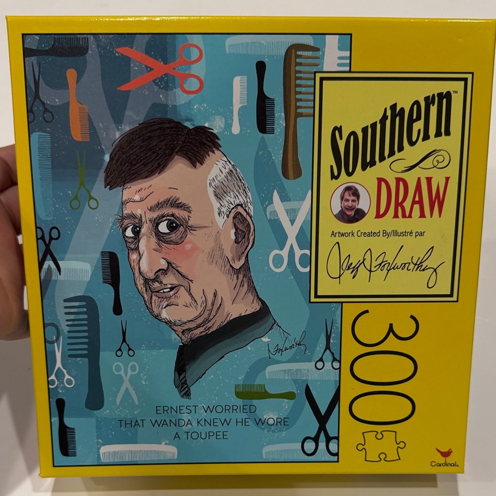 NWT Southern Draw By Jeff Foxworthy Earnest 300-Piece Puzzle